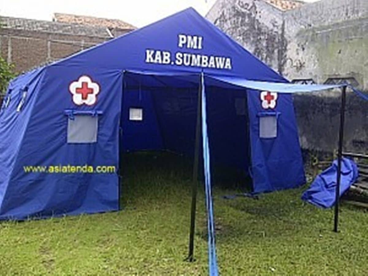 portofolio tenda bantuan PMI