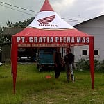 tenda promosi honda amp