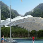 tenda membrane canopy baru