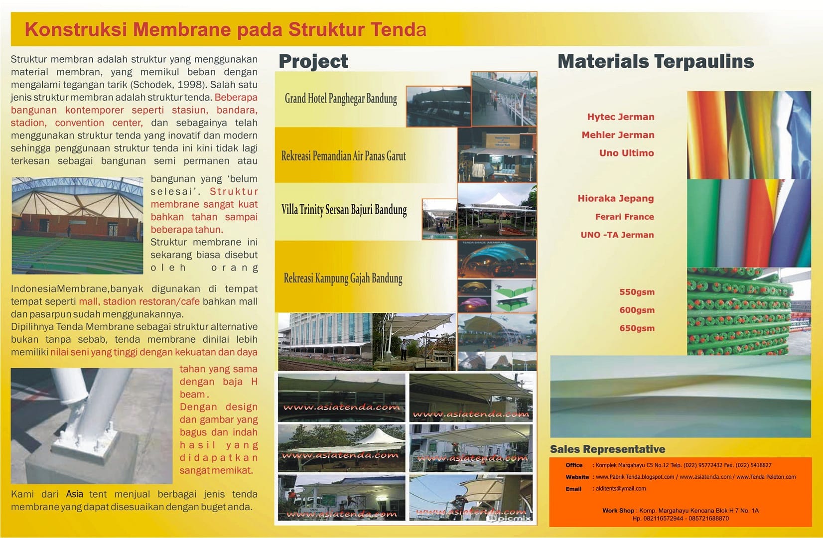 brosur tenda membrane IV