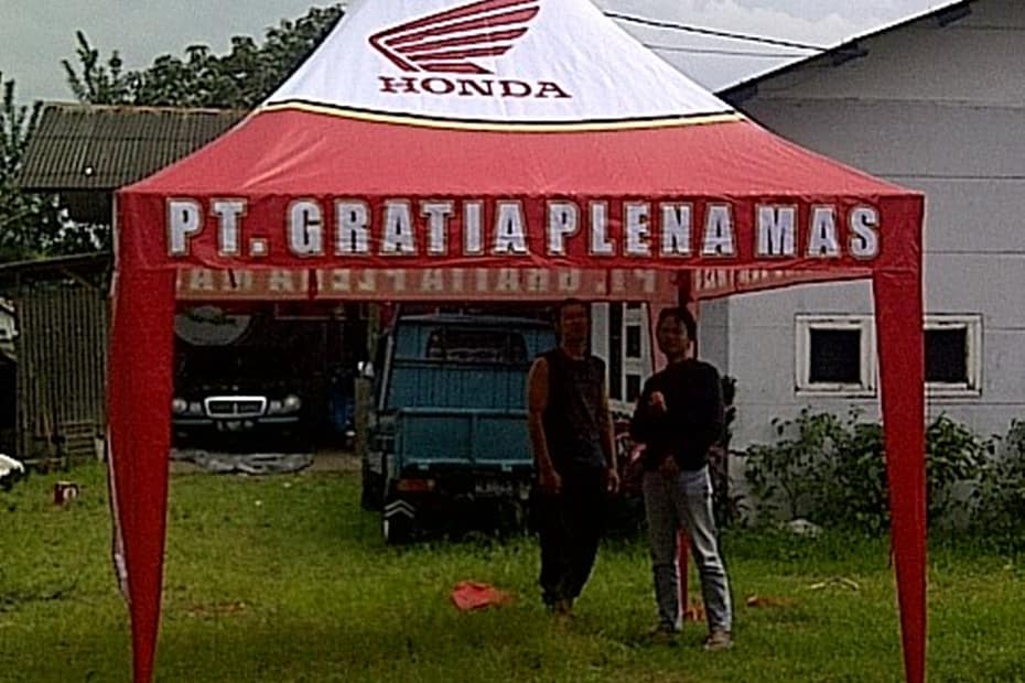 tenda promosi honda amp