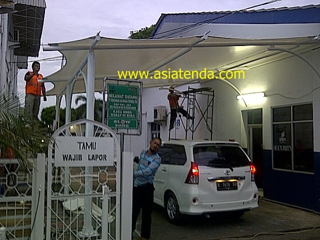 tenda membrane canopy car