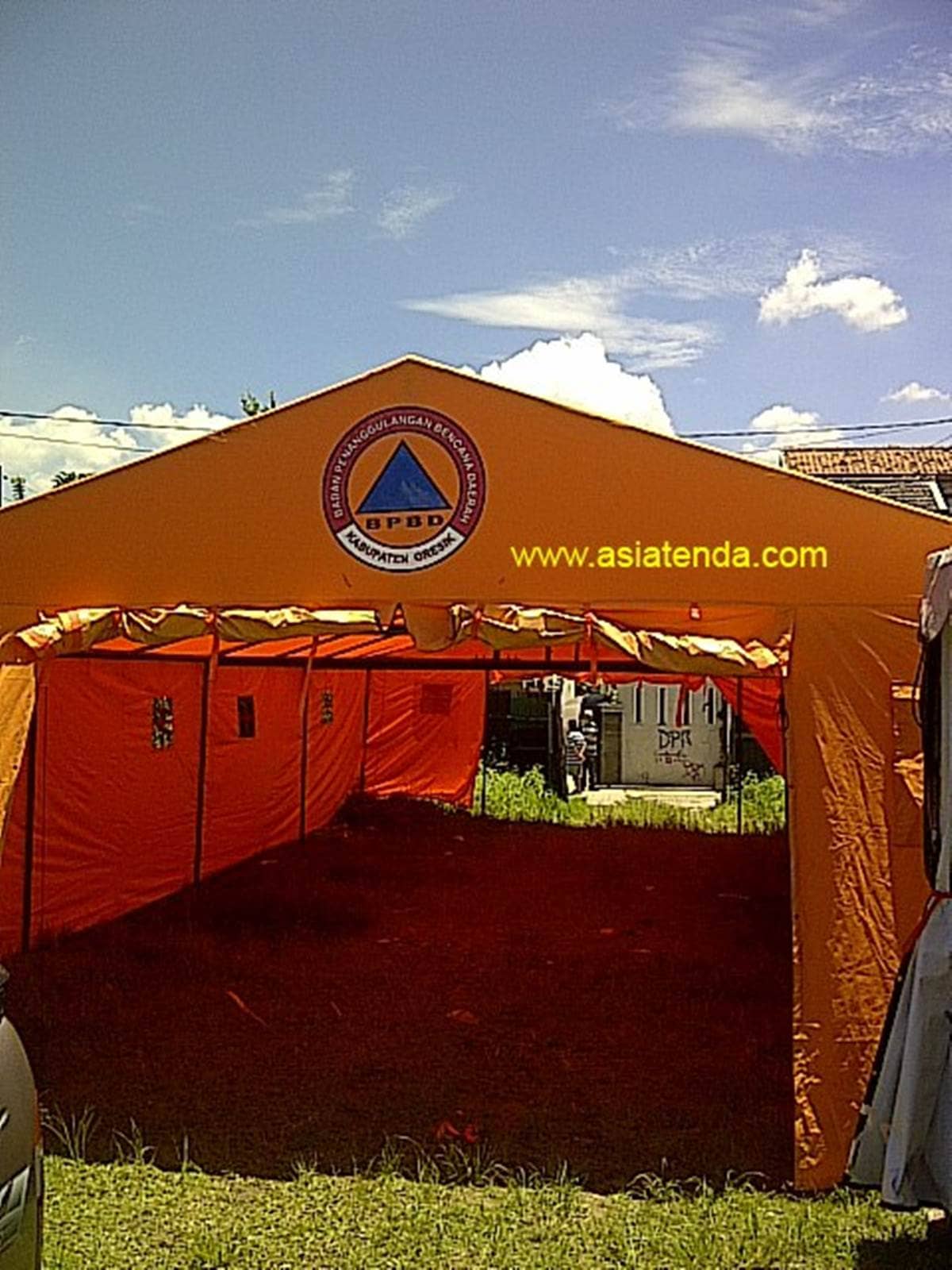 portofolio tenda bantuan bpbd