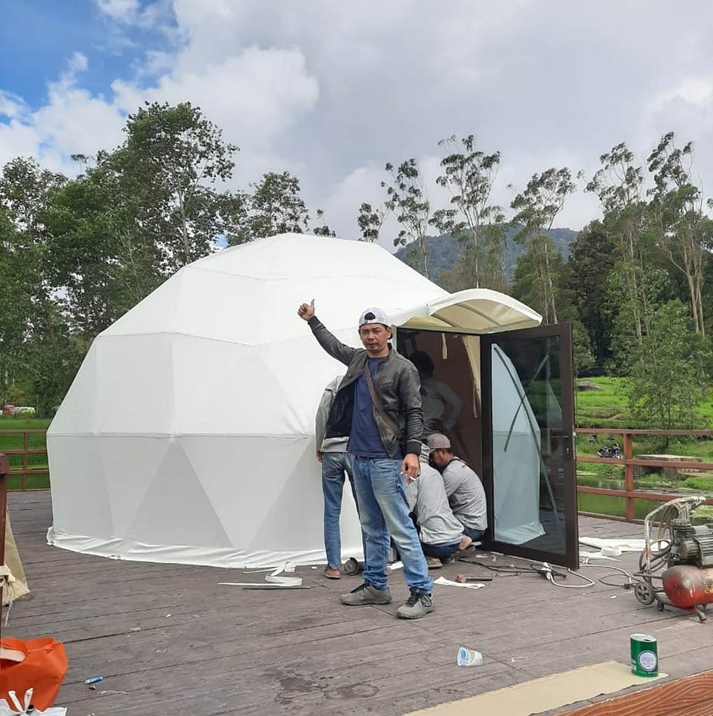 tenda geodesic