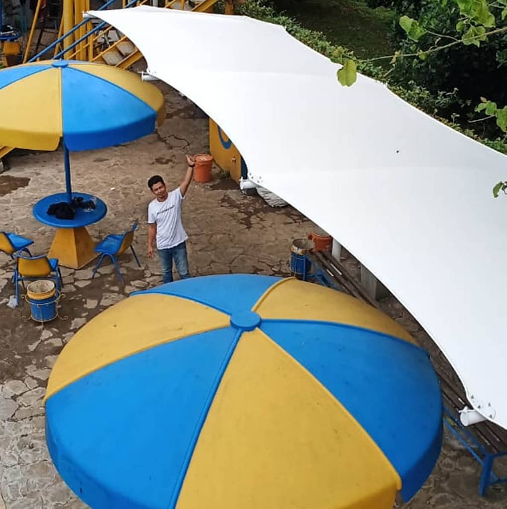 tenda membrane canopy edisi ke-1d
