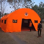 tenda darurat lorong bnpb